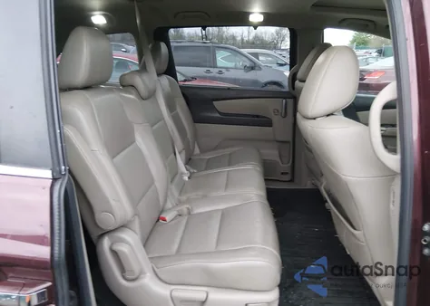 2012 Honda Odyssey Ex-L из США, поврежденный, VIN 5FNRL5H65CB045896